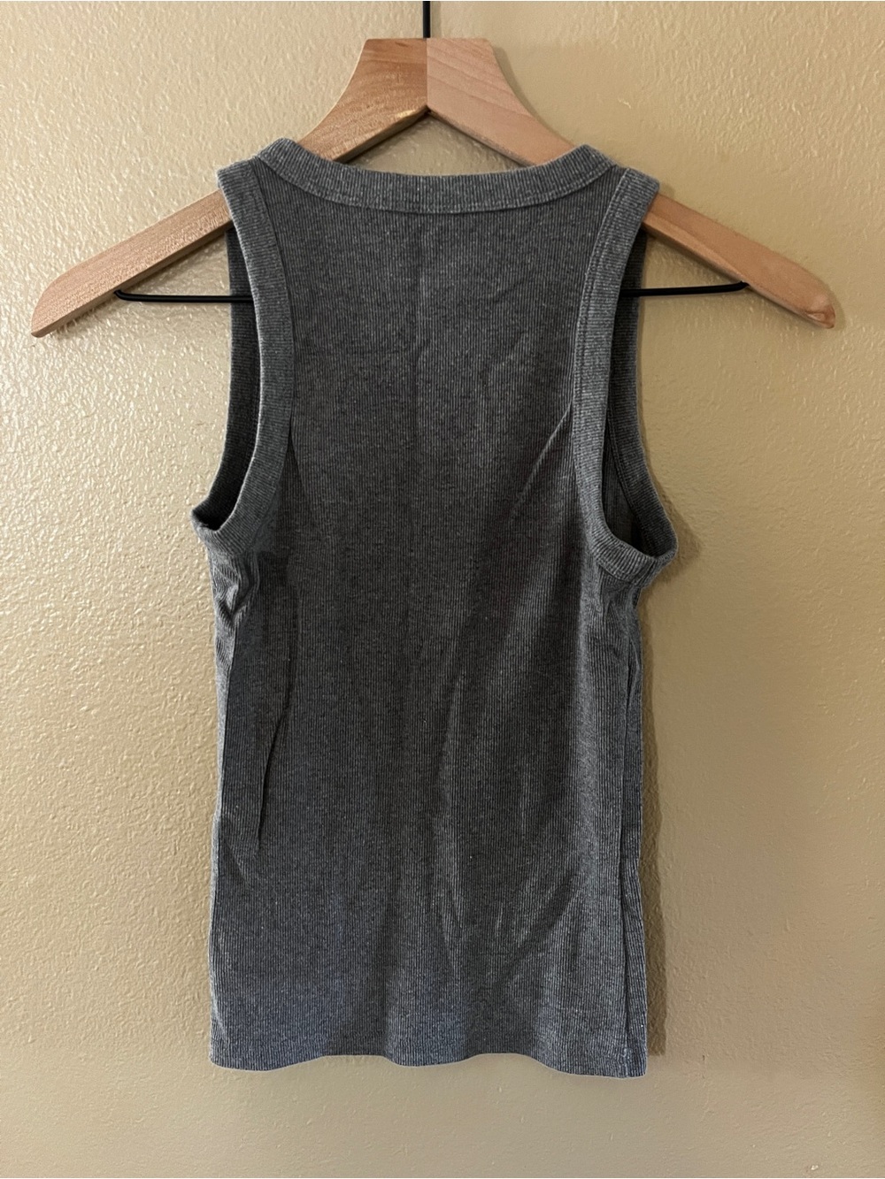 High Neck Ribbed Tank - Picture 3 of 3